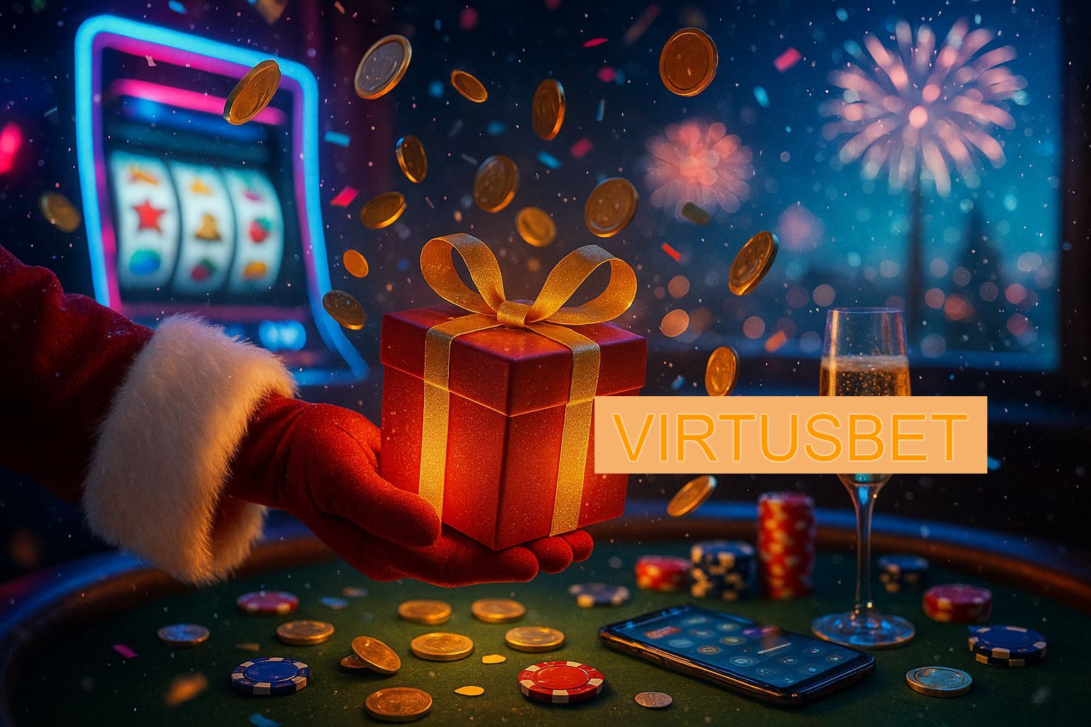 Promoções de Ano Novo no VIRTUSBET